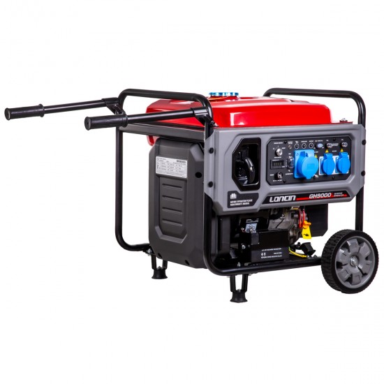 Loncin Gh9000i Eur5 Jeneratör 7,5 Kw İnvertör Benzinli